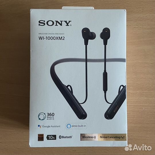 Беспроводные наушники Sony WI-1000XM2