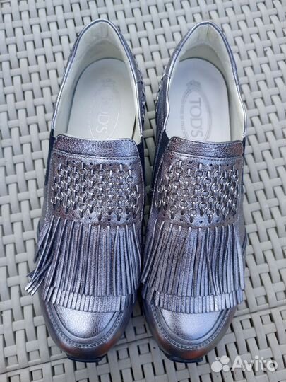 Кеды с бахромой