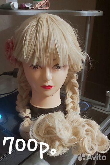 Парик блонд