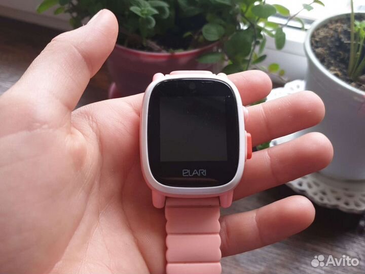 Часы детские (розовые)