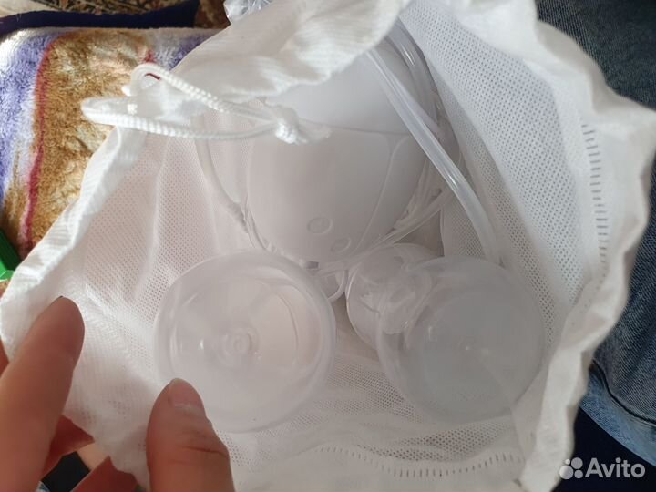 Молокоотсос электрический двойной электронной