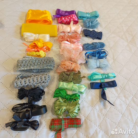 Ленты для рукоделия, тесьма, винтаж, дети, хлопок