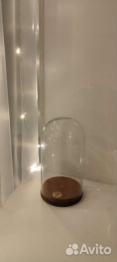 Колба икеа стеклянный клош