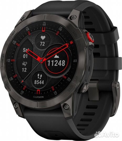 Умные часы Garmin Epix Gen 2 Sapphire Black