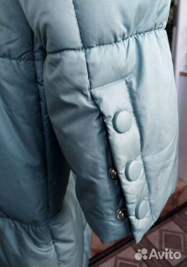 Пальто зимнее (пуховик) женское размер 44 46