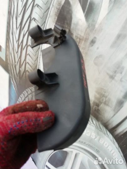 Кожух шкива помпы мазда мпв 2.5