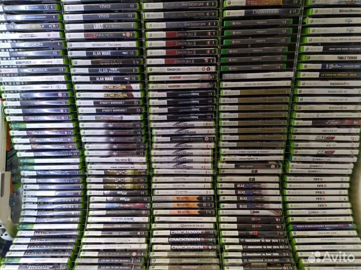 Диски на xbox 360 большой ассортимент