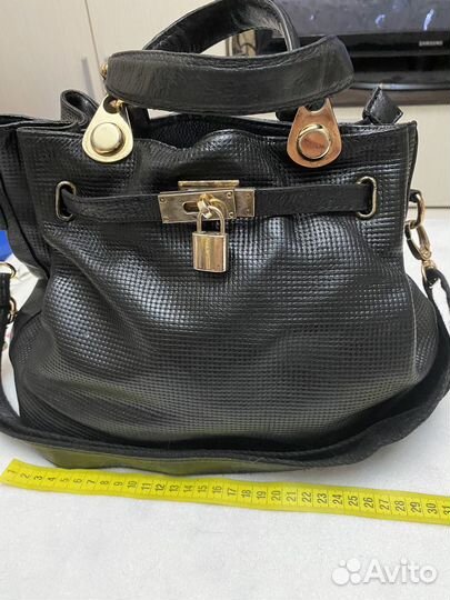 Сумка натуральная кожа ferre collezioni