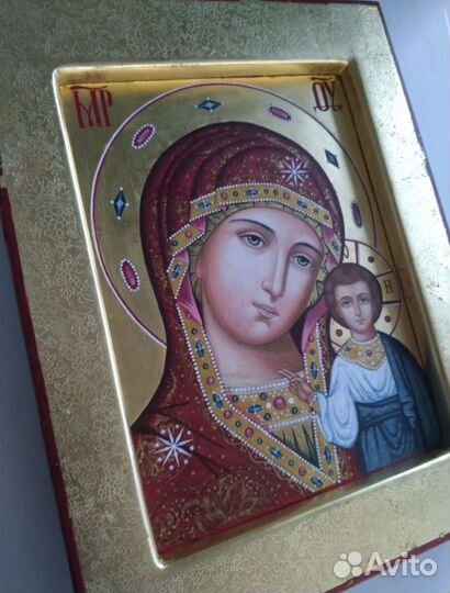 Икона Богородица и Господь Вседержитель