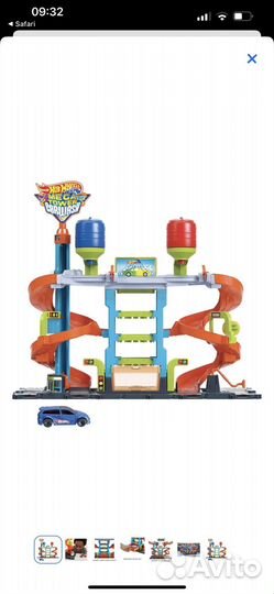 Автомойка Hot Wheels City Mega Tower
