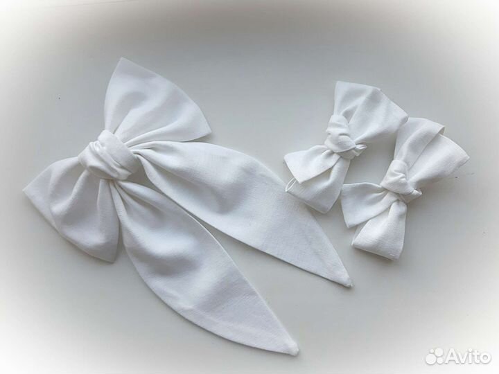Банты для волос школьные