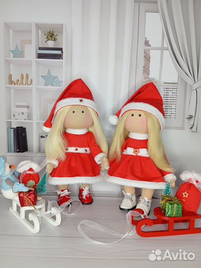 Текстильная интерьерная кукла