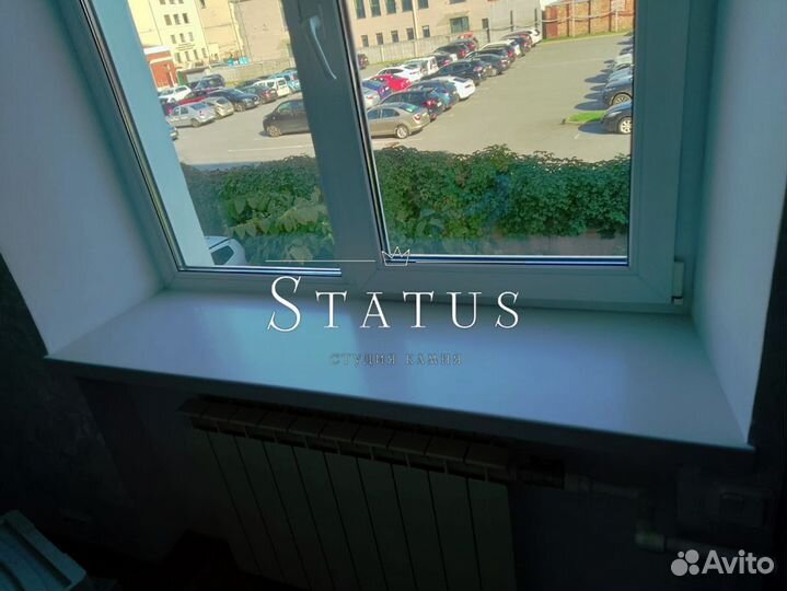 Подоконник из искусственного камня