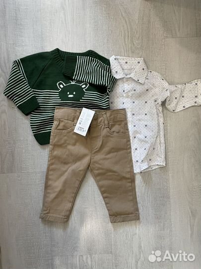 Одежда для мальчика пакетом 74, 80, 86