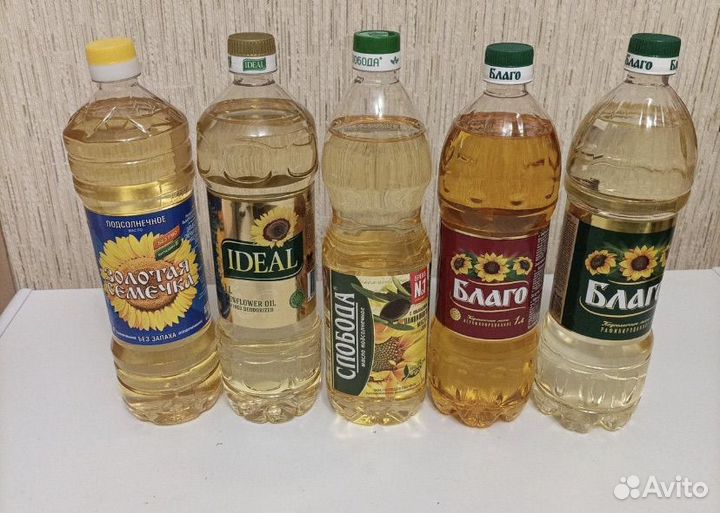 Масло растительное опт и розница