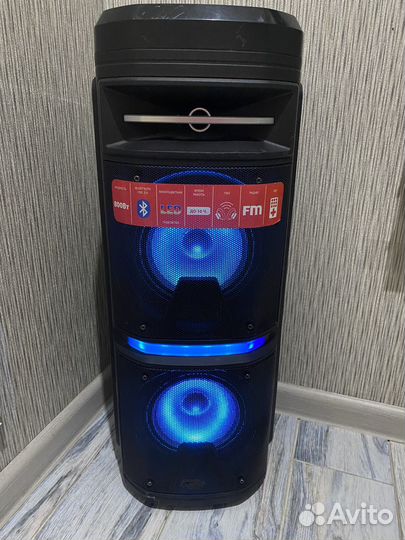 Беспроводная караоке Bluetooth колонка Mivo MD-654
