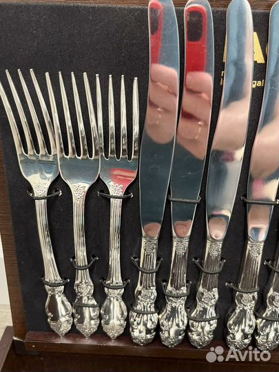 Набор столовых приборов мельхиор СССР