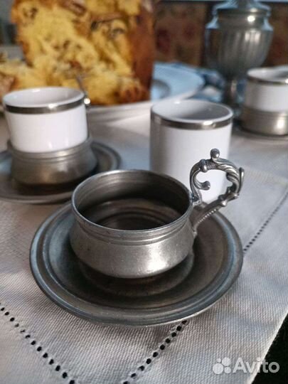 Кофейный набор Kahla. Подстаканники