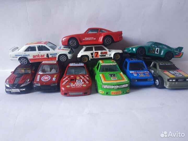Модели спотртивных авто разных стран 80х годов