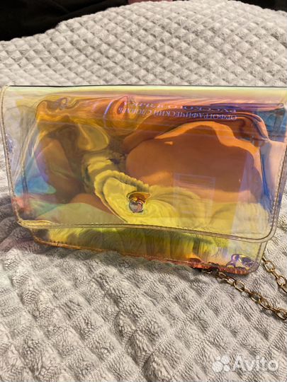 Сумка яркая прозрачная детская/взрослая