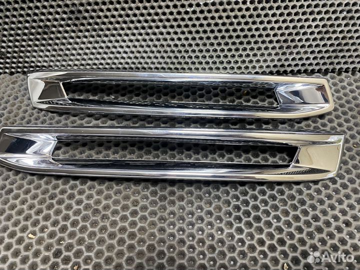 Хром накладка дхо Mercedes GL GLS 166