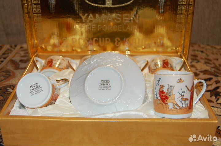 Кофейные чайные чашки фарфор Yamasen