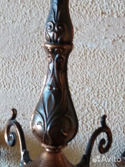 Люстра под бронзу на 5 рожков