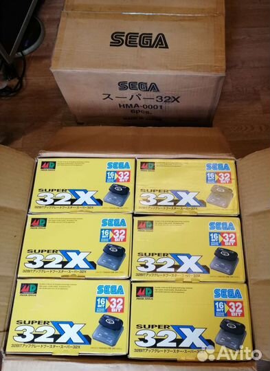 Новая Sega 32X 1994г Оригинал из Японии