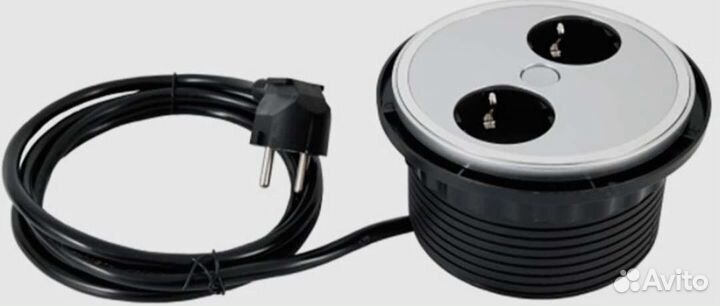 Встраиваемая розетка удлинитель 3.5кВт