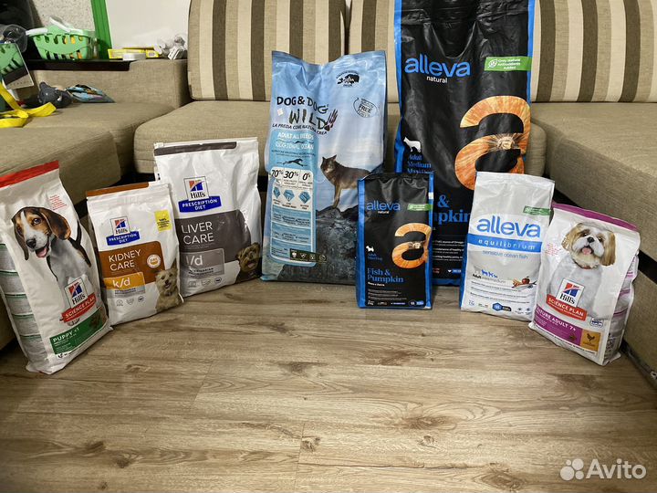 Корм для собак karmy, hills