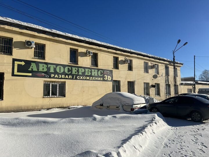 Производство, склад, Автосервис, 2072 м²