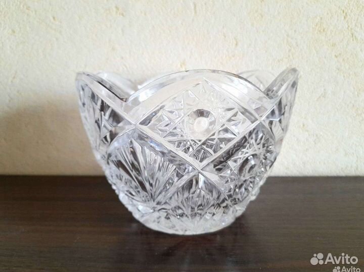 Вазы салатники пепельница хрусталь СССР