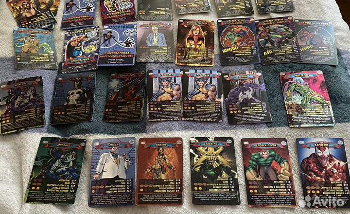 Карточки человек паук