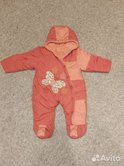 Комбинезон осенний для девочки 74