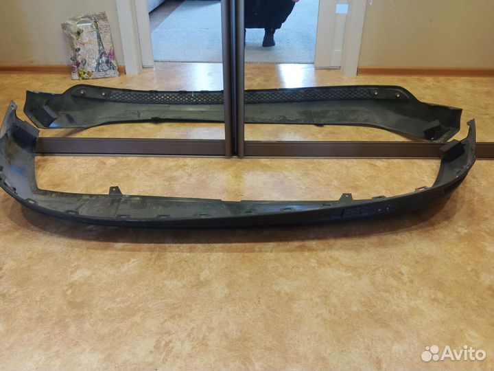 Юбка заднего бампера ford focus 3 седан