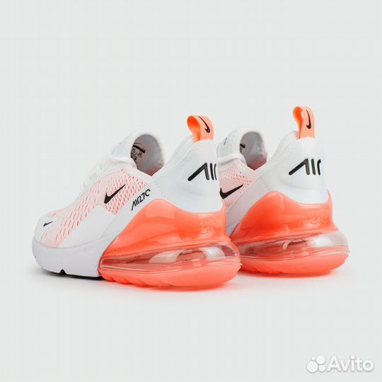 Кроссовки Nike Air Max 270 Orange White