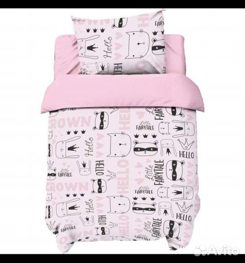 Постельное белье в детскую кроватку