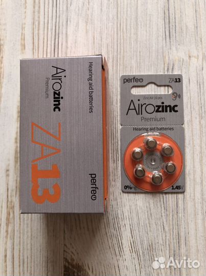 Батарейки для слуховых аппаратов и ки