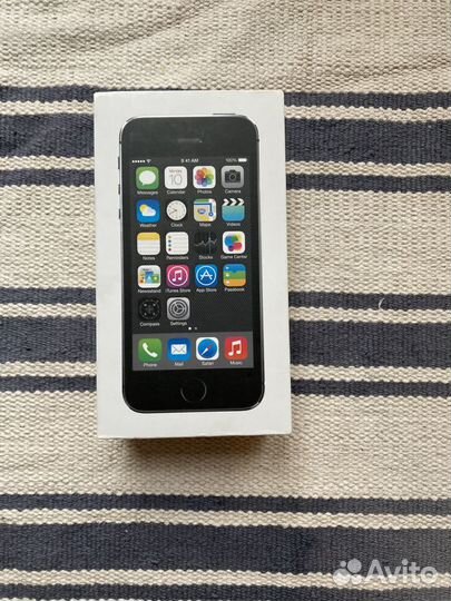 Коробка от iPhone 5S Space Grey 32 Gb модель A1533