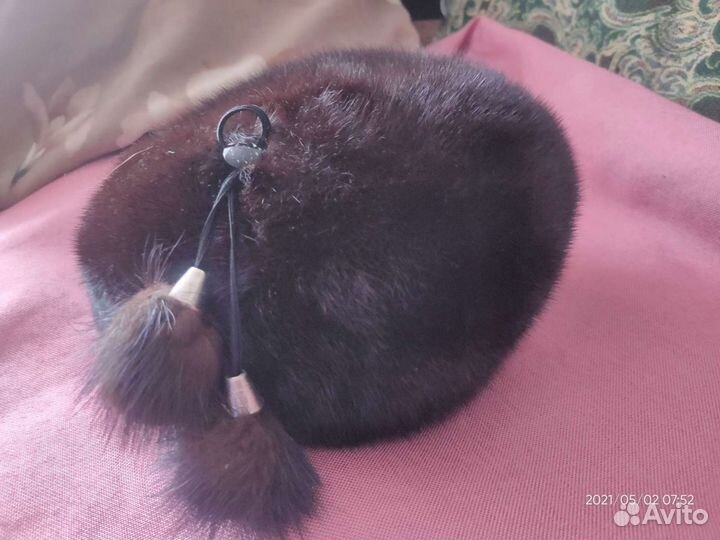 Шапка норковая женская