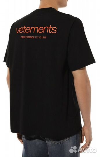 Мужская футболка vetements (Арт.79039)