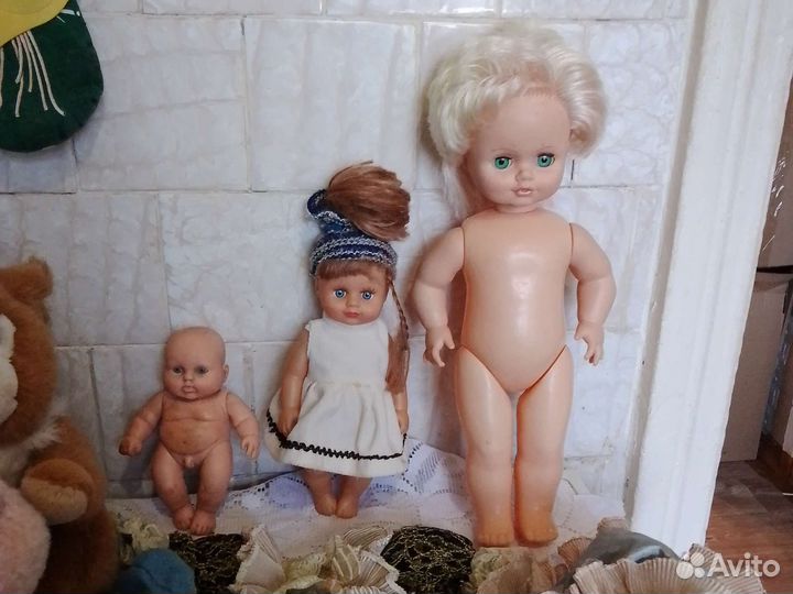 Куклы коллекционные мягк.игрушки ссср,платье шляпа