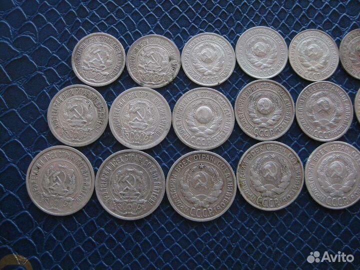 Рубль 1921 1924 набор серебряные монеты