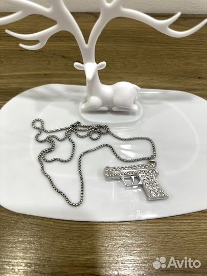 Подвеска кулон в коробке новая