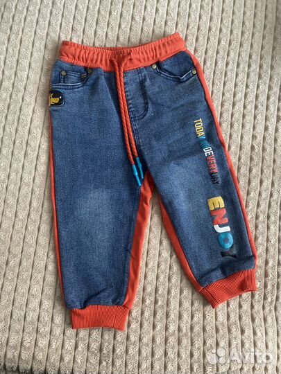 Джинсы play today для мальчика р74