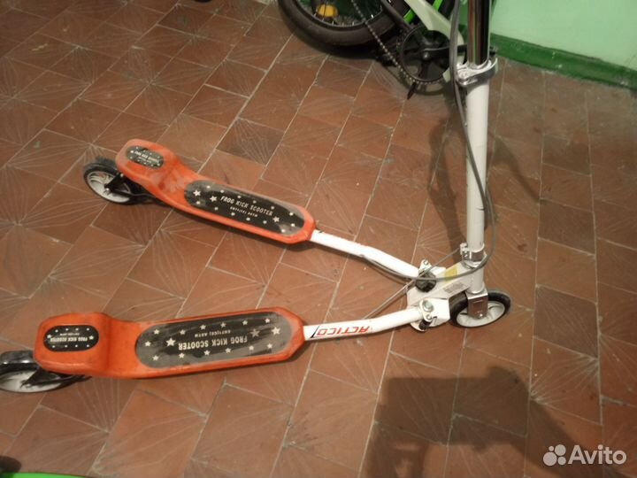 Самокат трехколесный взрослый