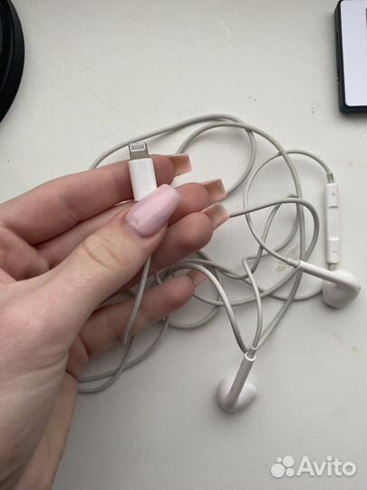Наушники apple earpods lightning