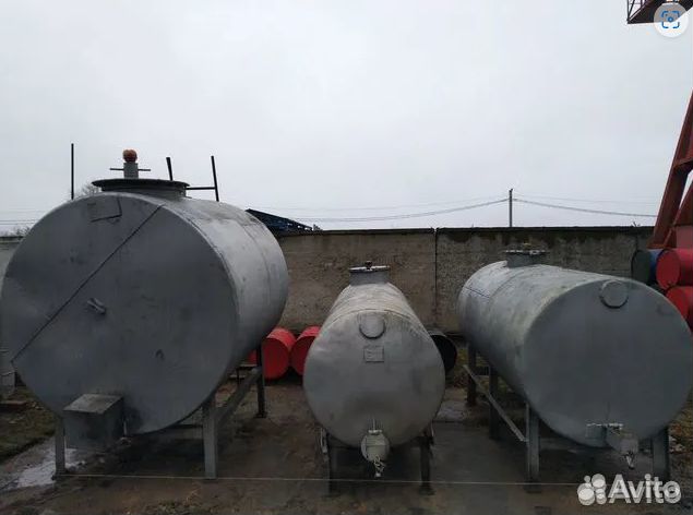 Бочки металлические б/у, ёмкости