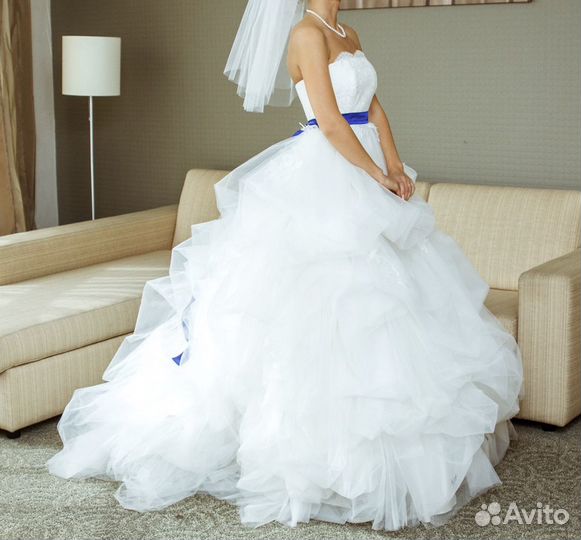 Свадебное платье 42-44 размер