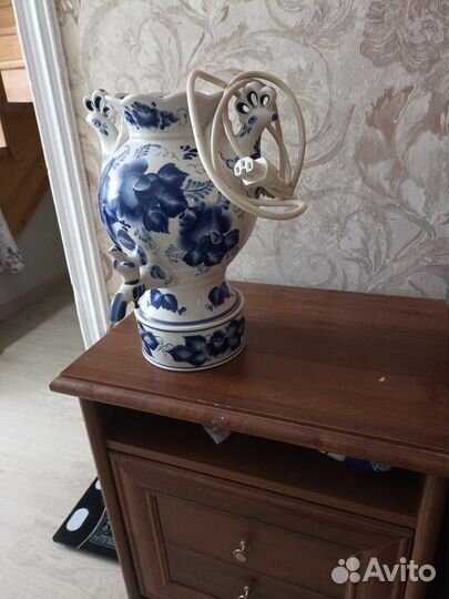 Фарфоровая посуда гжель